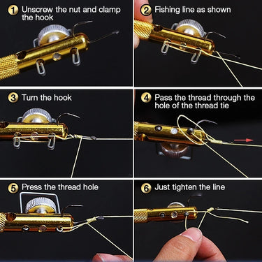 Fast Knot Tying Tool